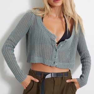 Pacsun Jules Mini Cropped Cardigan!